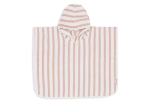 Jollein badponcho streep Wild Rose