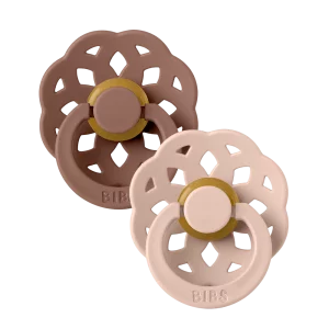 BIBS BOHEME 2 pack Woodchuck/blush S2
