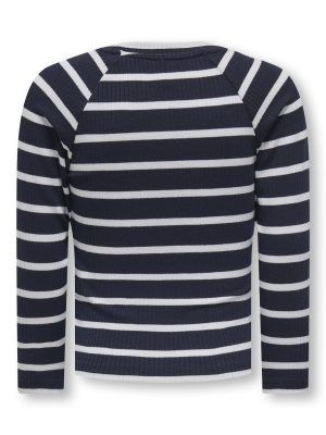 KidsOnly mini SADIE L/S STRIPE MIX TOP JRS