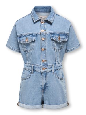 KidsOnly CASTEL S/S PLAYSUIT DNM AZG
