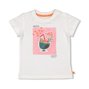 Feetje T-shirt wit Samba Shake