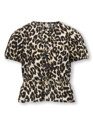 KidsOnly CLARA LIFE S/S BOW SHIRT WVN NOOS