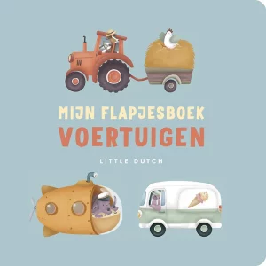 Little Dutch Mijn Flapjesboek - Voertuigen