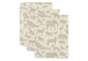 Jollein Washand Animals Olive Green