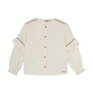 Daily7 Shirt Longsleeve Ruffle