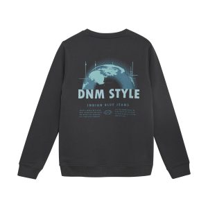 Indian Blue Jeans Sweater Chest and Backprint