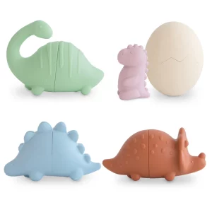 Mushie Dino Bath Play Set