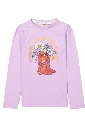 Garcia mini girls T-shirt lila