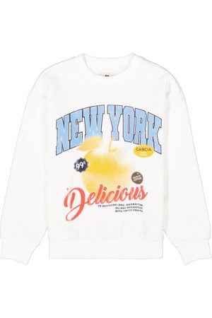 Garcia Girls Sweater New York White