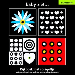 Baby ziet. Kijkboekje met spiegeltje