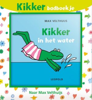 Kikker in het water (badboekje)