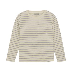 Daily7 T-shirt LS Small Stripe