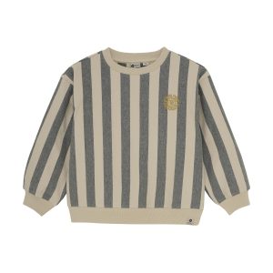 Daily7 Oversized Sweater Stripe