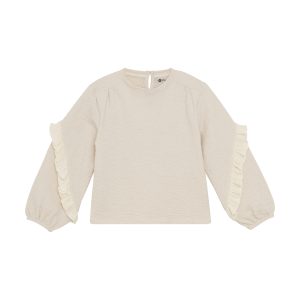 Daily7 T-shirt longsleeve ruffle