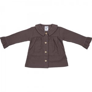 Klein Cardigan Collar Rib