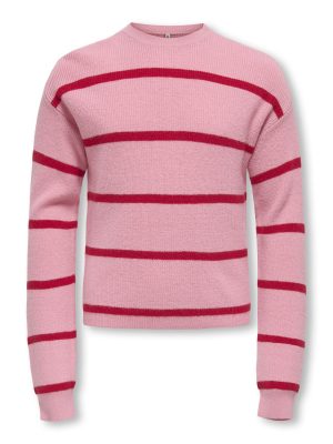 KidsOnly FRANCA LIFE SHORT L/S STRIPE KNT NOOS