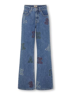 KidsOnly JUICY HW WIDE LEG COLLEGE JEANS DNM