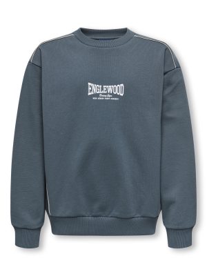 Only & Sons JET LOOSE L/S PIPING CREW NECK SWT