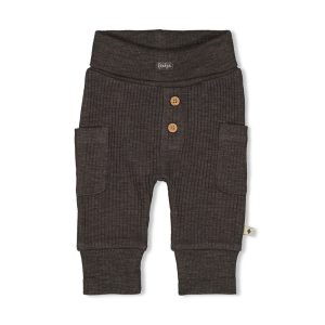 Feetje Broek Rib Antraciet Rawrsome