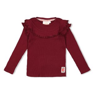 Jubel Longsleeve Rib - Queen of Hearts