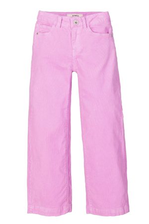 Garcia mini Girls Broek Rib Paars