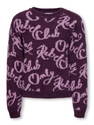 KidsOnly DINA L/S JACQUARD O-NECK KNT
