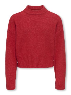 KOGRENE LIFE LS BUTTON O-NECK CP KNT