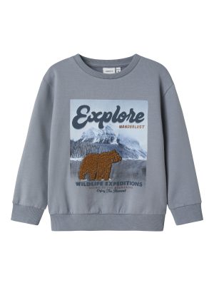 Name it mini ORAN LS NREG SWEAT BRU BOX