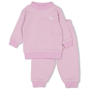 Feetje wafelpyjama Lila