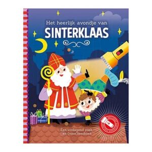 Zaklampboek Het heerlijke avondje van Sinterklaas