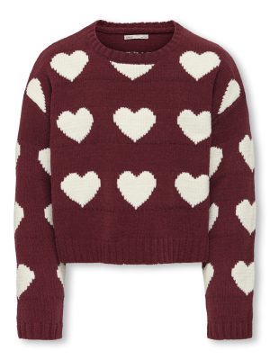 KidsOnly SUS L/S O-NECK CHINELLE PULLOVER KNT