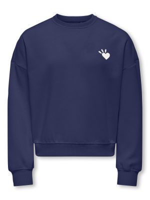 KidsOnly TAMMIE LIFE L/S PRINT O-NECK SWT