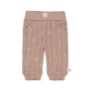Feetje Broek pointelle rib AOP - Delicate Flower