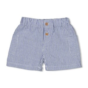 Feetje Short streep chambray - Seaside Happiness