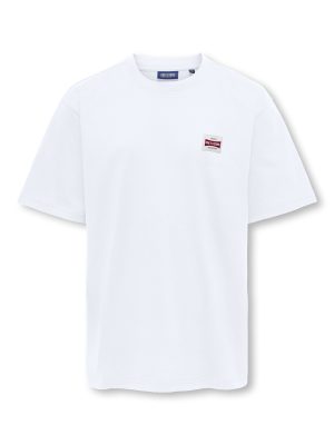 Only&Sons FRED LIFE RLX SS LABEL TEE NOOS