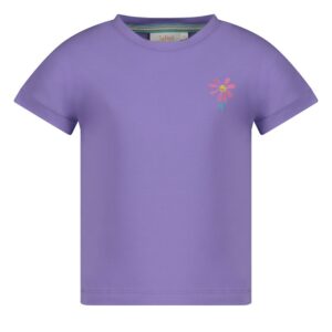 Jubel T-shirt paars backprin - Rolling into Spring