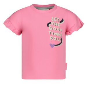Jubel T-shirt roze - Rolling into Spring