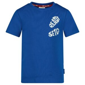 Sturdy T-shirt Blauw - Run The Day