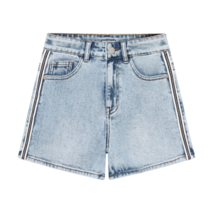 Indian Blue Jeans Girls Wide Denim Short Tape