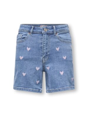 KidsOnly JUICY HW HEART EMB SHORTS DNM