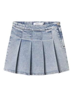 Name it mini DEBI SHORT DNM PLEAT SKIRT 4064-FT