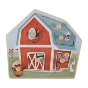 Little Dutch Houten puzzel Little Farm FSC