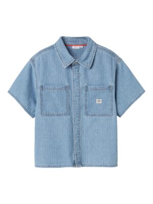Name it kids FELIX SS DNM SHIRT 3950-KY H