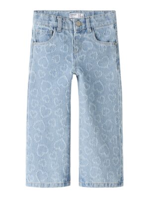 Name-it Mini Girl ROSE WIDE HEART JEANS 2015-DS H
