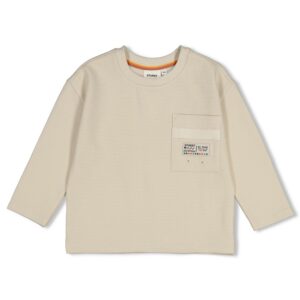 Sturdy Longsleeve met backprint oversized- Mountai