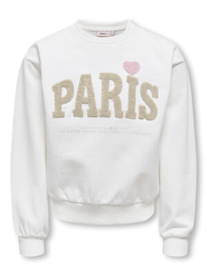 KidsOnly NAOMIE LS BOXY O-NECK PRINTED SWT