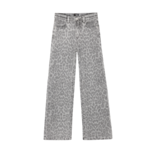 Indian Blue Jeans Wide Fit Print