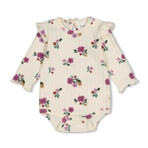 Feetje Romper rib AOP - Afternoon Tea