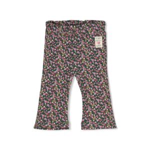 Feetje Flare broek rib AOP - Afternoon Tea