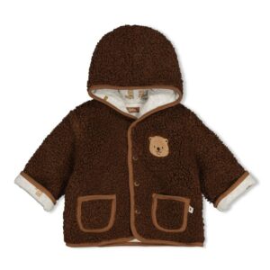 Feetje Omkeerbaar teddy jasje met capuchon - Tiny